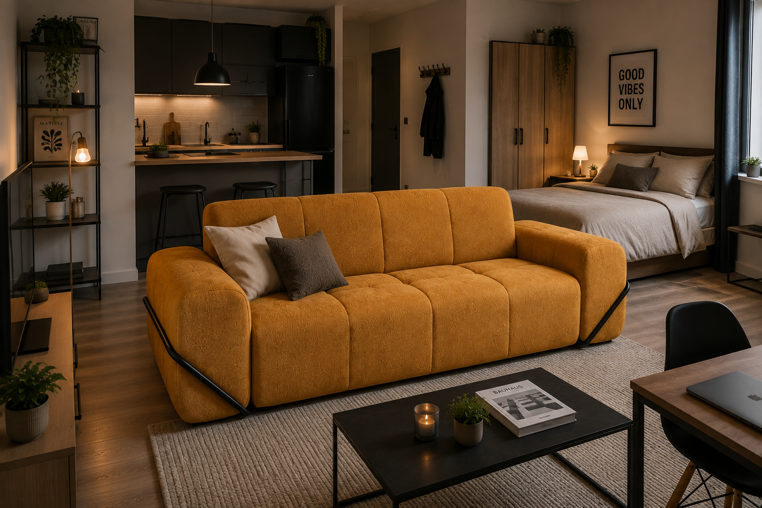 Canapé Bayan – Confort généreux et design contemporain