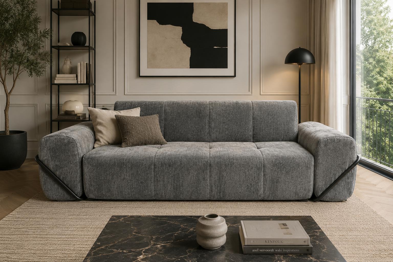 Canapé Bayan – Confort généreux et design contemporain